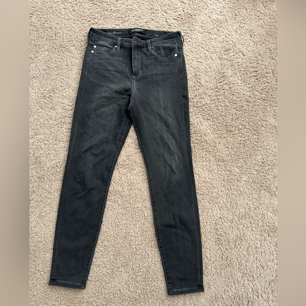 Liverpool Classic Black Women's Jeans